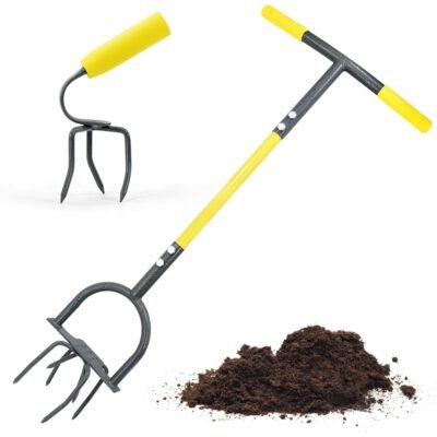 Hand Tiller Garden Claw Set, Garden Twist Tiller