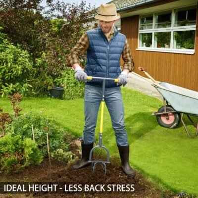 Hand Tiller Garden Claw Set, Garden Twist Tiller